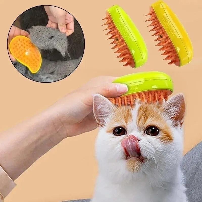 Pet Shine - Cepillo Con Vapor Para Mascotas