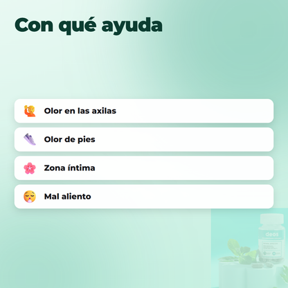 DEOS 💊 Frescura desde adentro todo el día