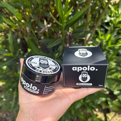 APOLO ULTRA POTENTE 🧔|BÁLSAMO PARA QUE TE CREZCA LA BARBA - 80ML