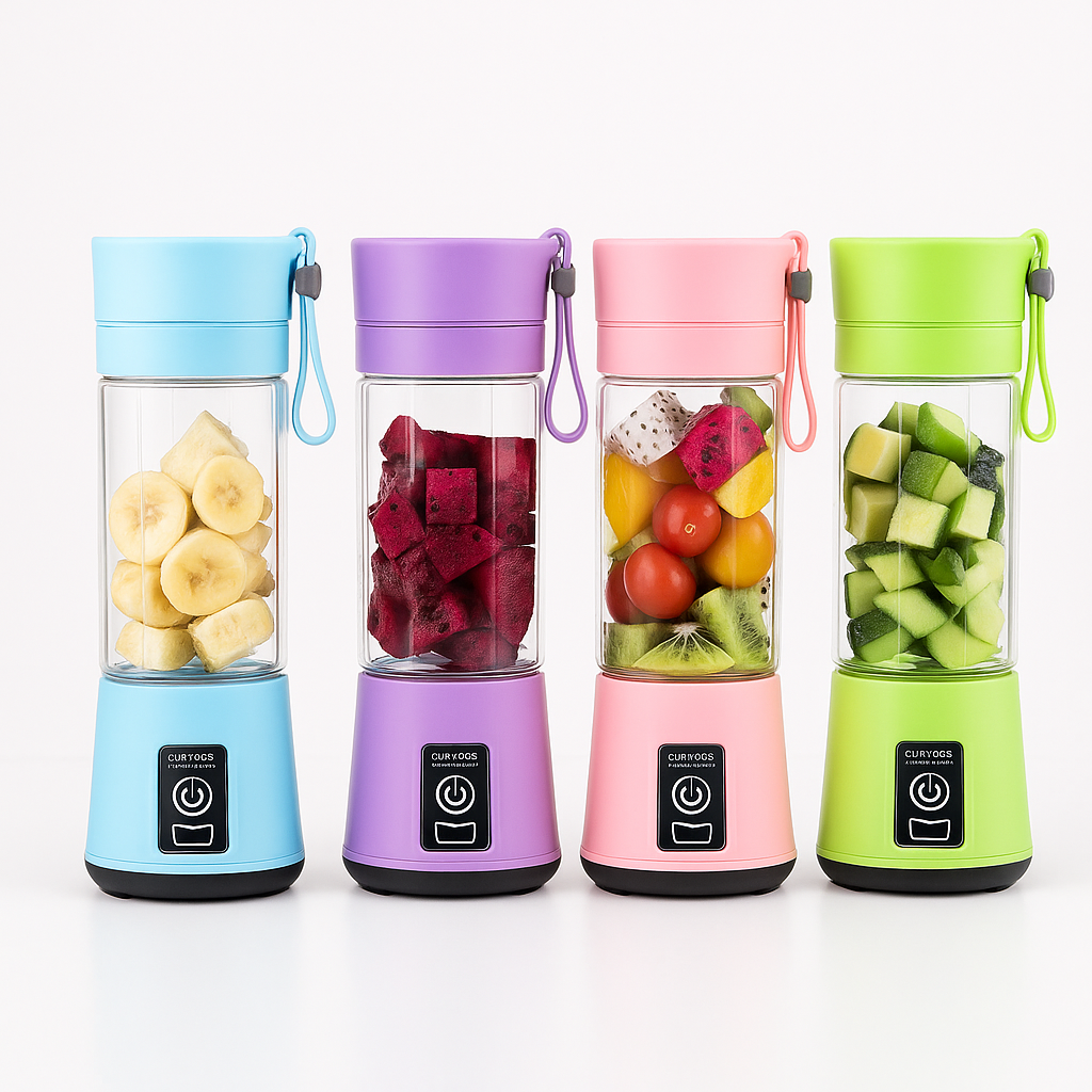 MINI LICUADORA PORTÁTIL 🥤|BATIDO RECIÉN HECHO DONDE ESTÉS - 380ML USB
