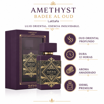 PERFUME LATTAFA BADEE AL OUD 🖤|FRAGANCIA ÁRABE QUE DURA TODO EL DÍA - 100ML