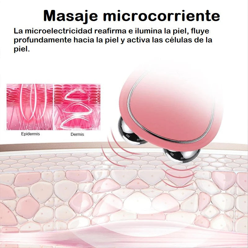 MASAJEADOR FACIAL DE MICROCORRIENTE 💆‍♀️|EL SPA EN TU CASA, 5 MINUTOS AL DÍA