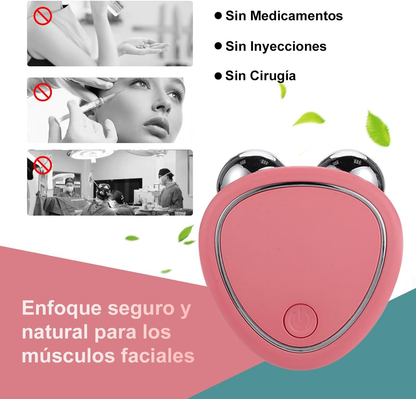 MASAJEADOR FACIAL DE MICROCORRIENTE 💆‍♀️|EL SPA EN TU CASA, 5 MINUTOS AL DÍA
