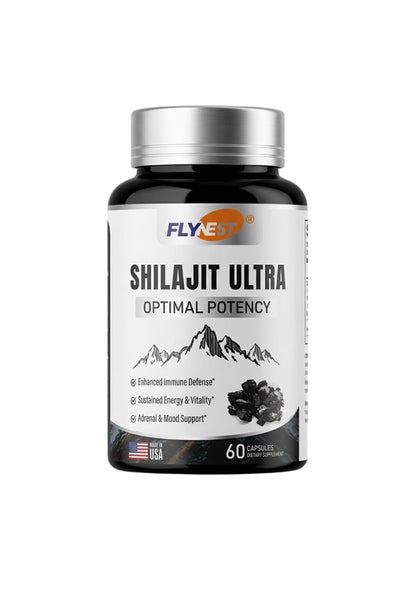 Shilajit Ultra 60 capsulas - frasco