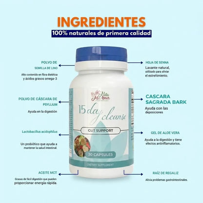 15 DAY CLEANSE 🌿 Desinflamá tu vientre en 15 días