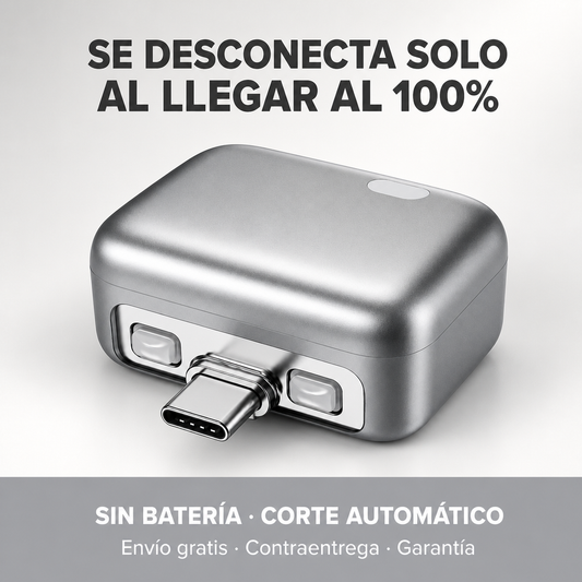 DRIVECORE ⚡|EL ADAPTADOR QUE CORTA LA CARGA SOLO AL LLEGAR AL 100%