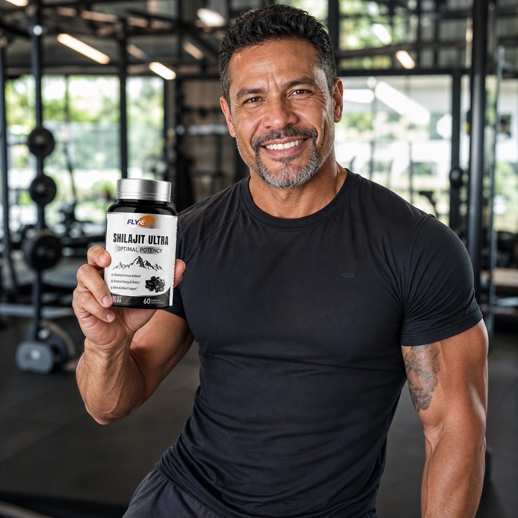 Shilajit Ultra en el gimnasio