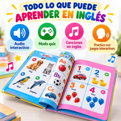 LIBRO INTERACTIVO DE INGLÉS 📚 Más de 300 palabras con sonido