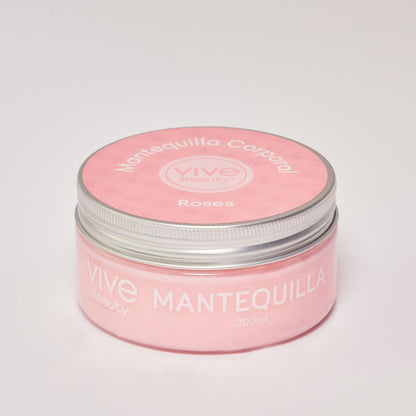 MANTEQUILLA CORPORAL HIDRATANTE 🌹|PIEL SUAVE TODO EL DÍA Y UN AROMA QUE QUEDA - 200ML