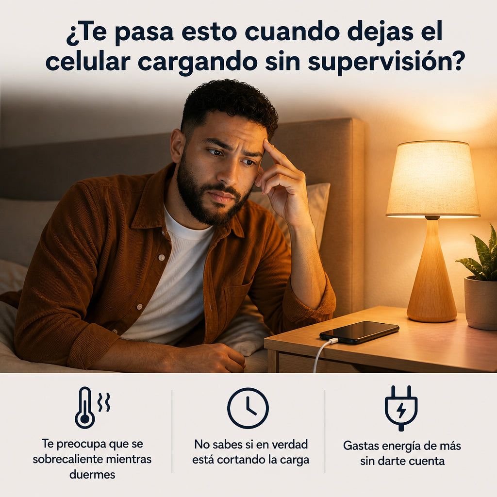 Preocupacion por dejar el celular cargando toda la noche