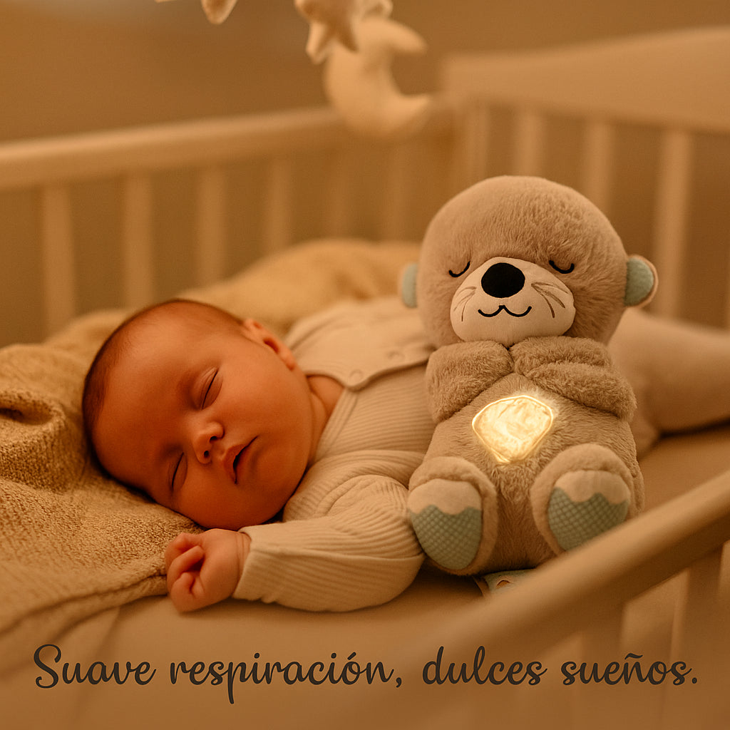 Peluche relajante con luz