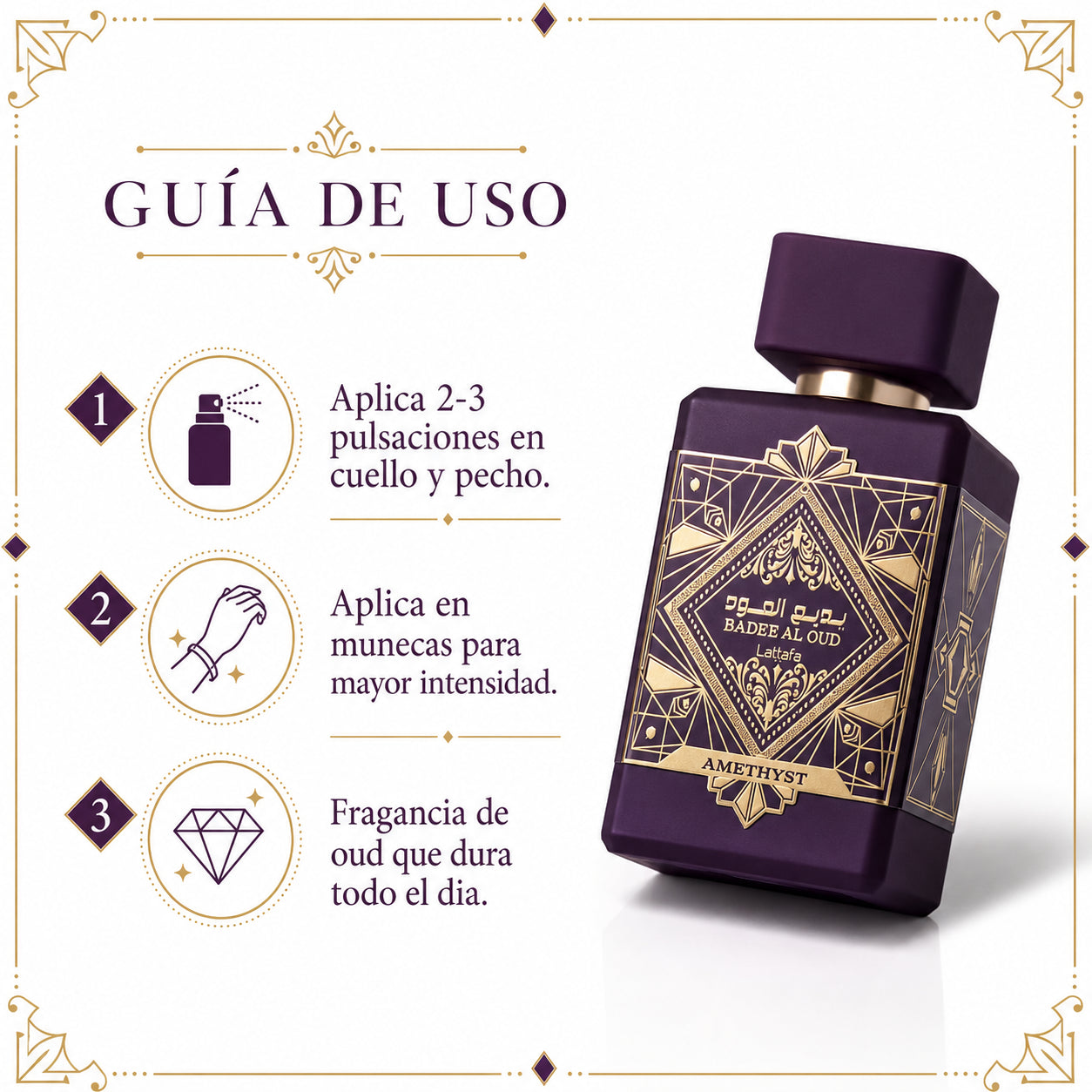 Perfume Lattafa Badee Al Oud Amethyst