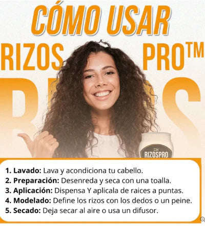 Modo de uso del tratamiento para rizos