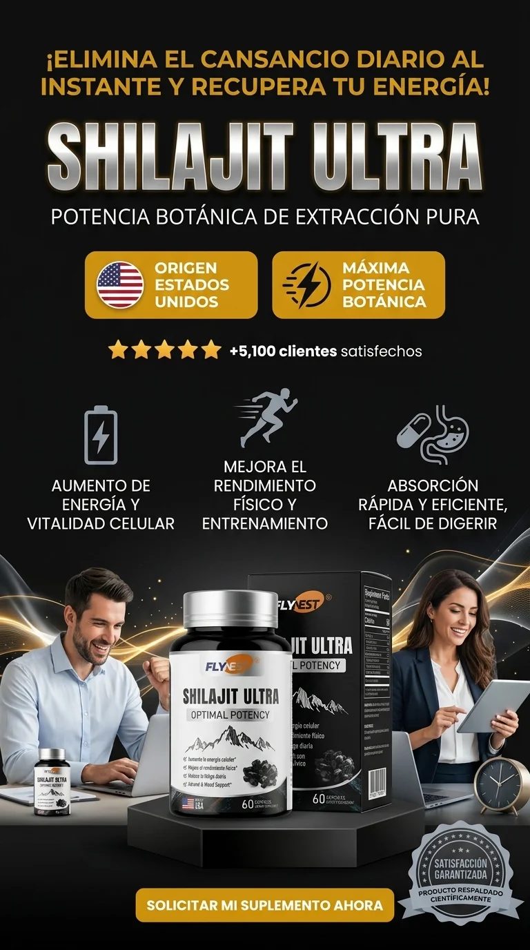 Shilajit Ultra - potencia botanica de extraccion pura